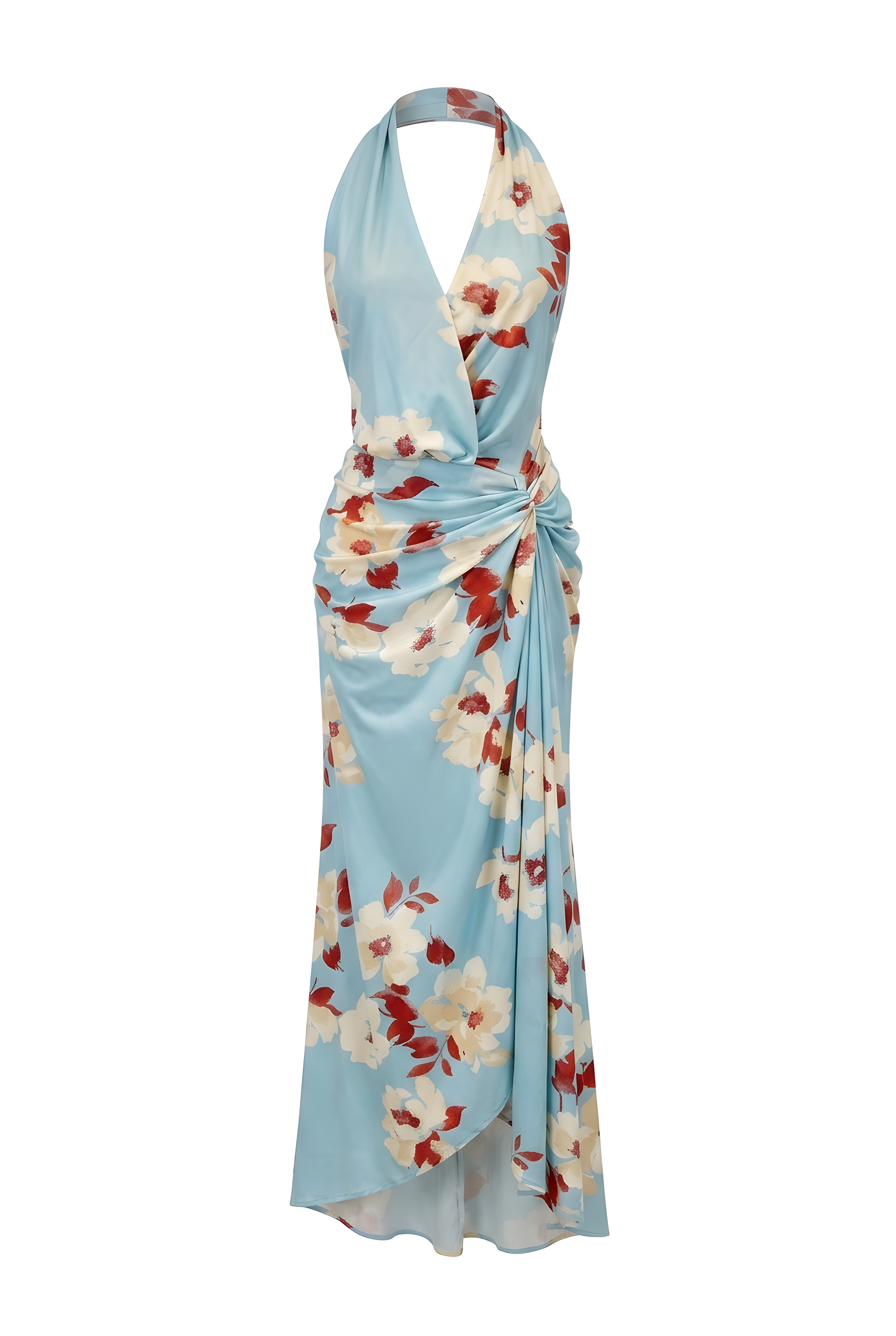 Blue Blossom Halter Maxi Dress

Effortlessly elegant and made for sun-