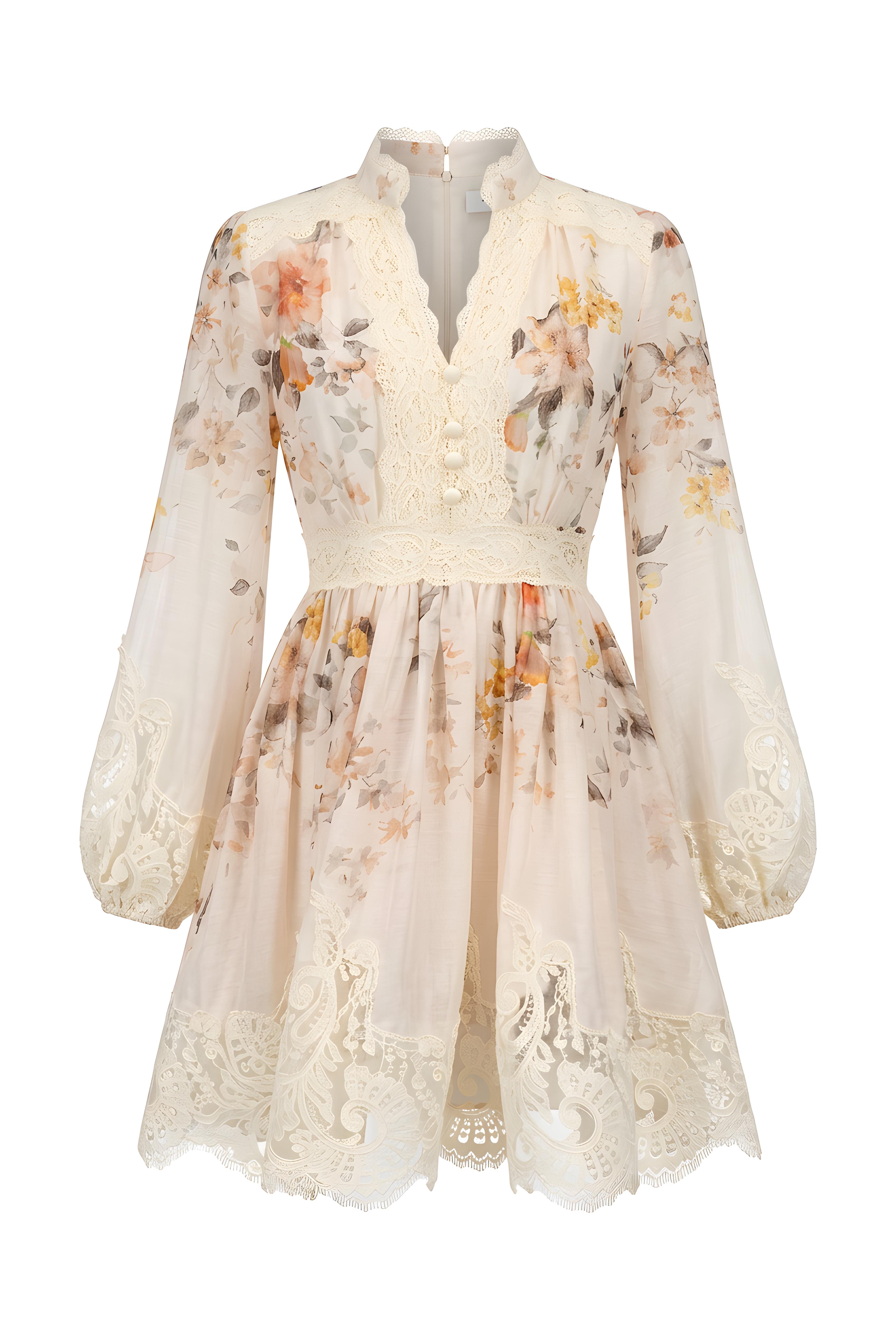 Floral Lace Romance Dress