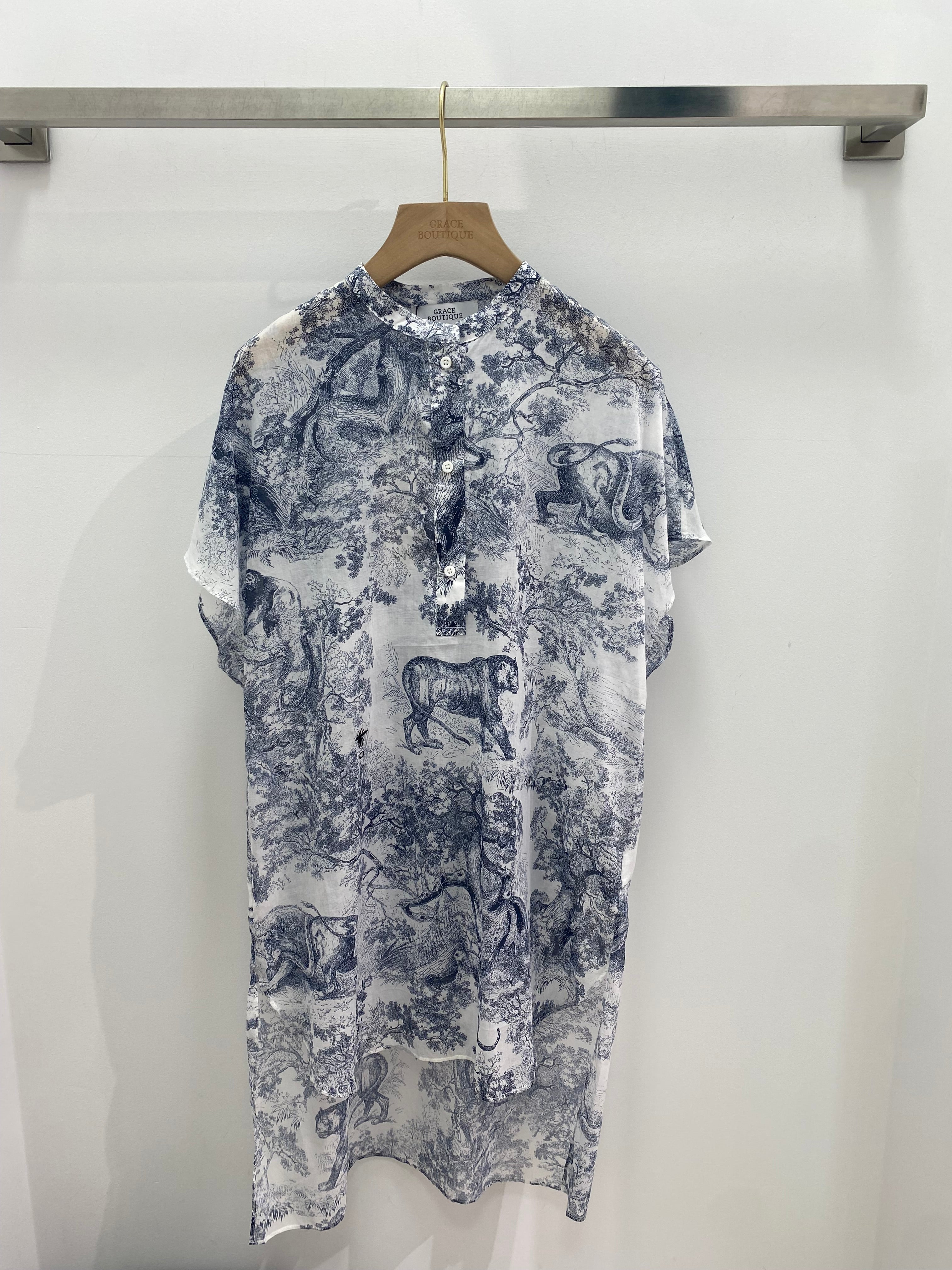Cotton printed shirt