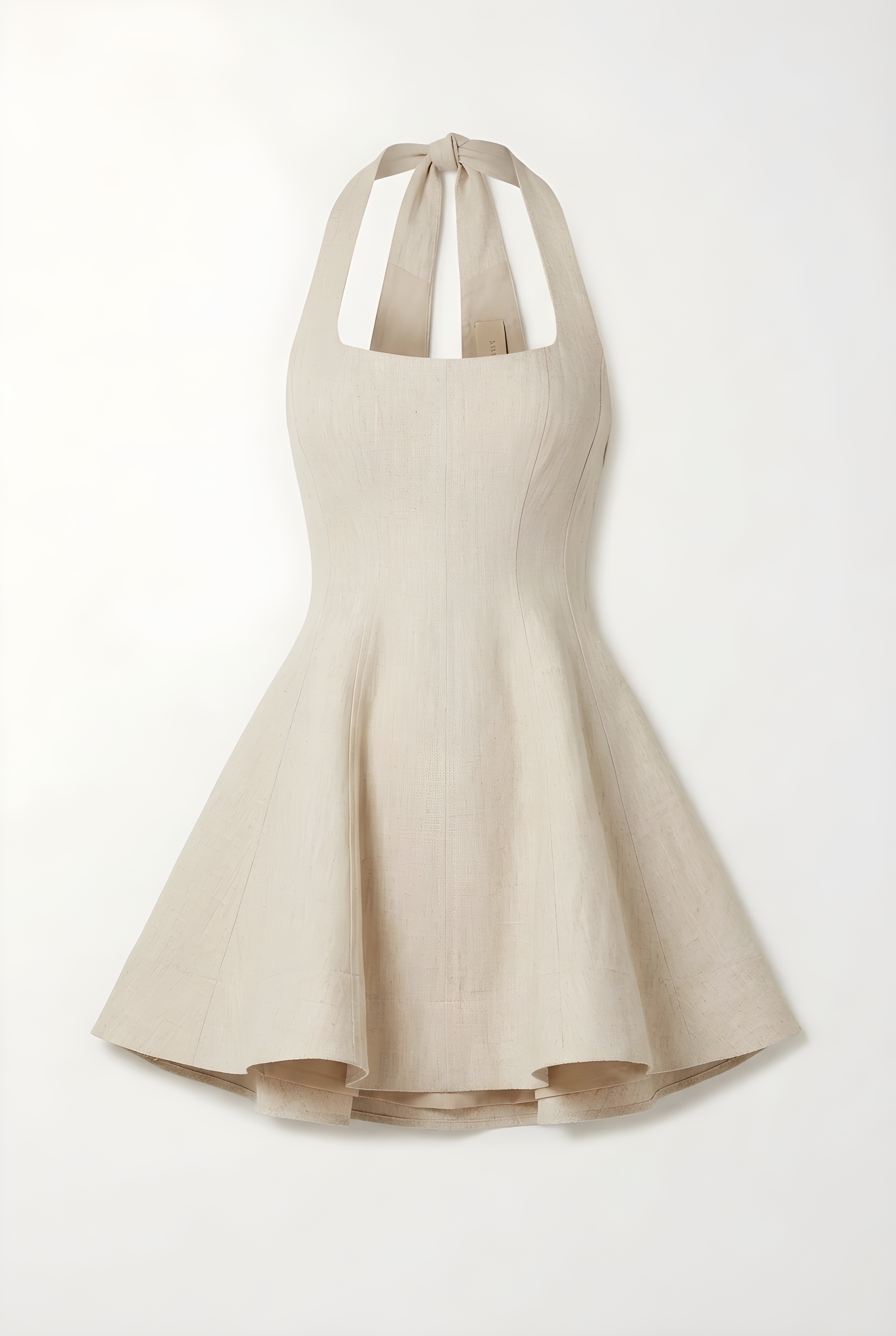 Mini linen dress