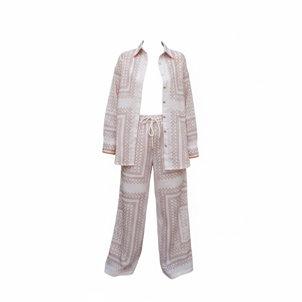 Patterned two-piece set