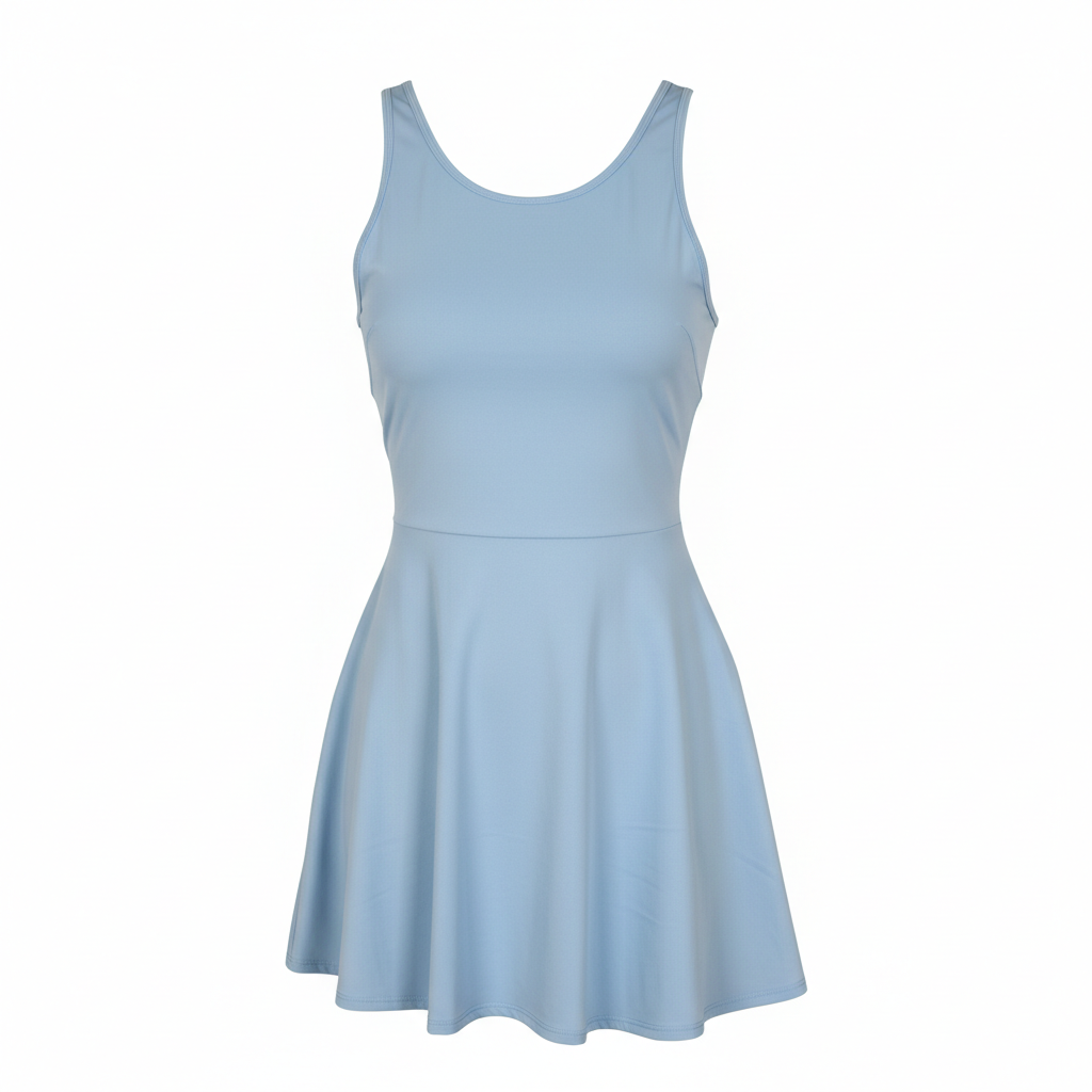 Blue sport dress