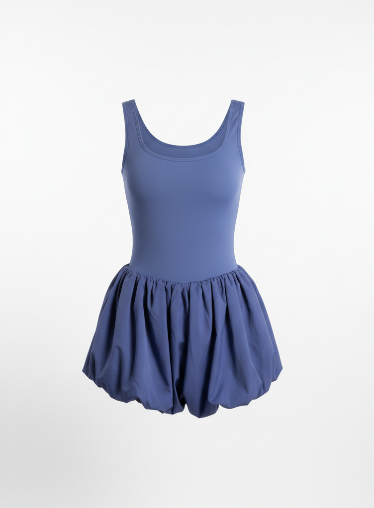 Blue sport dress