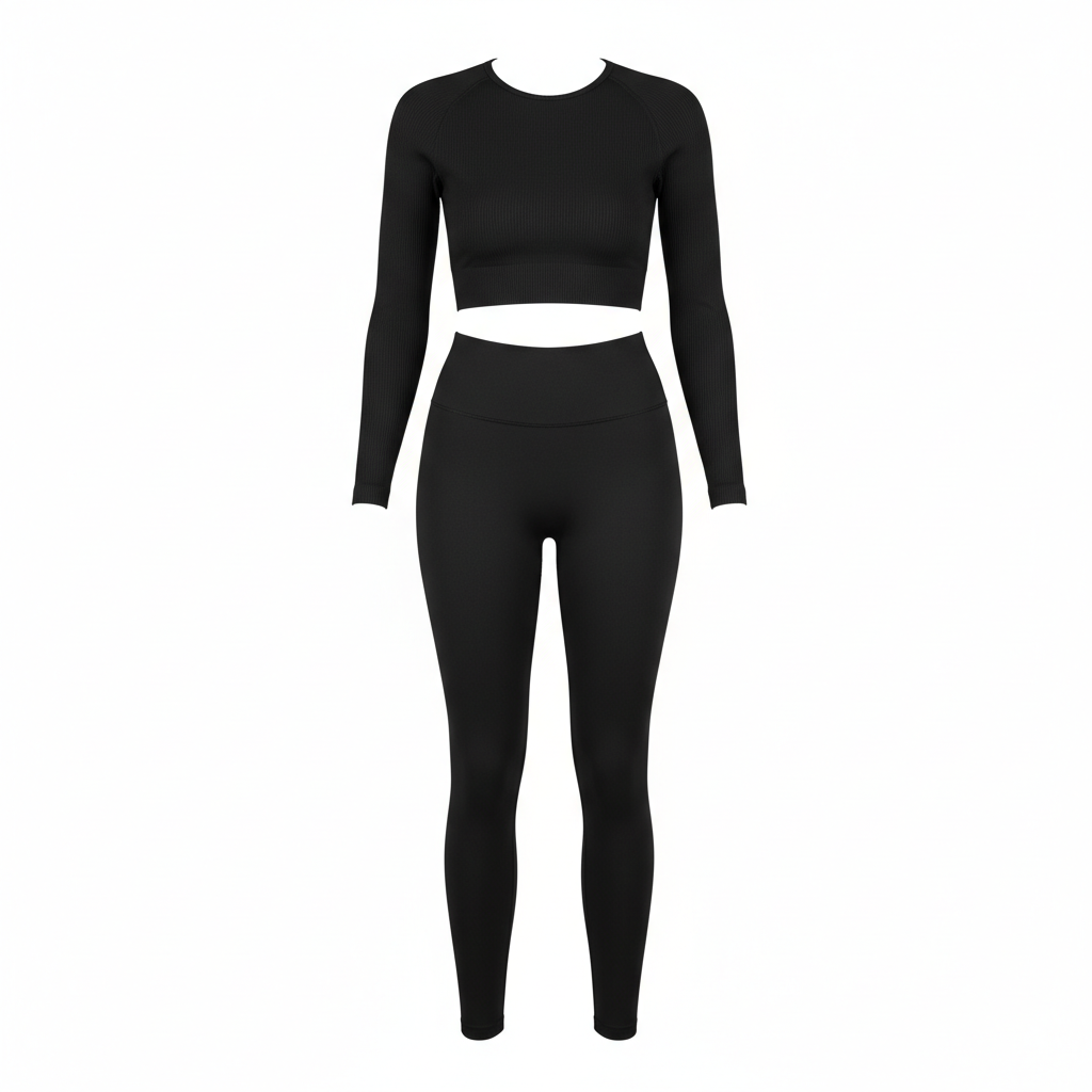Sport suit with long sleeves