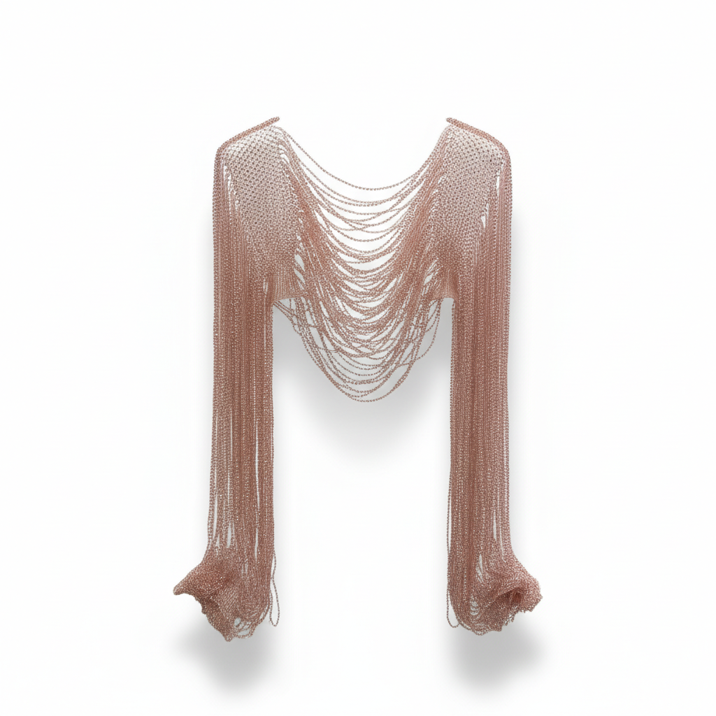 Pink rhinestone top