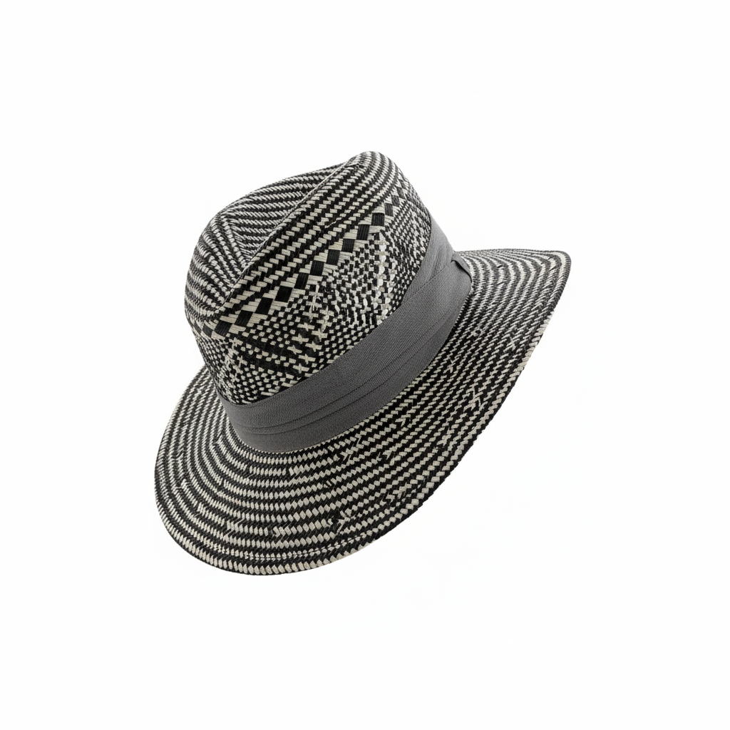 Black/white hat