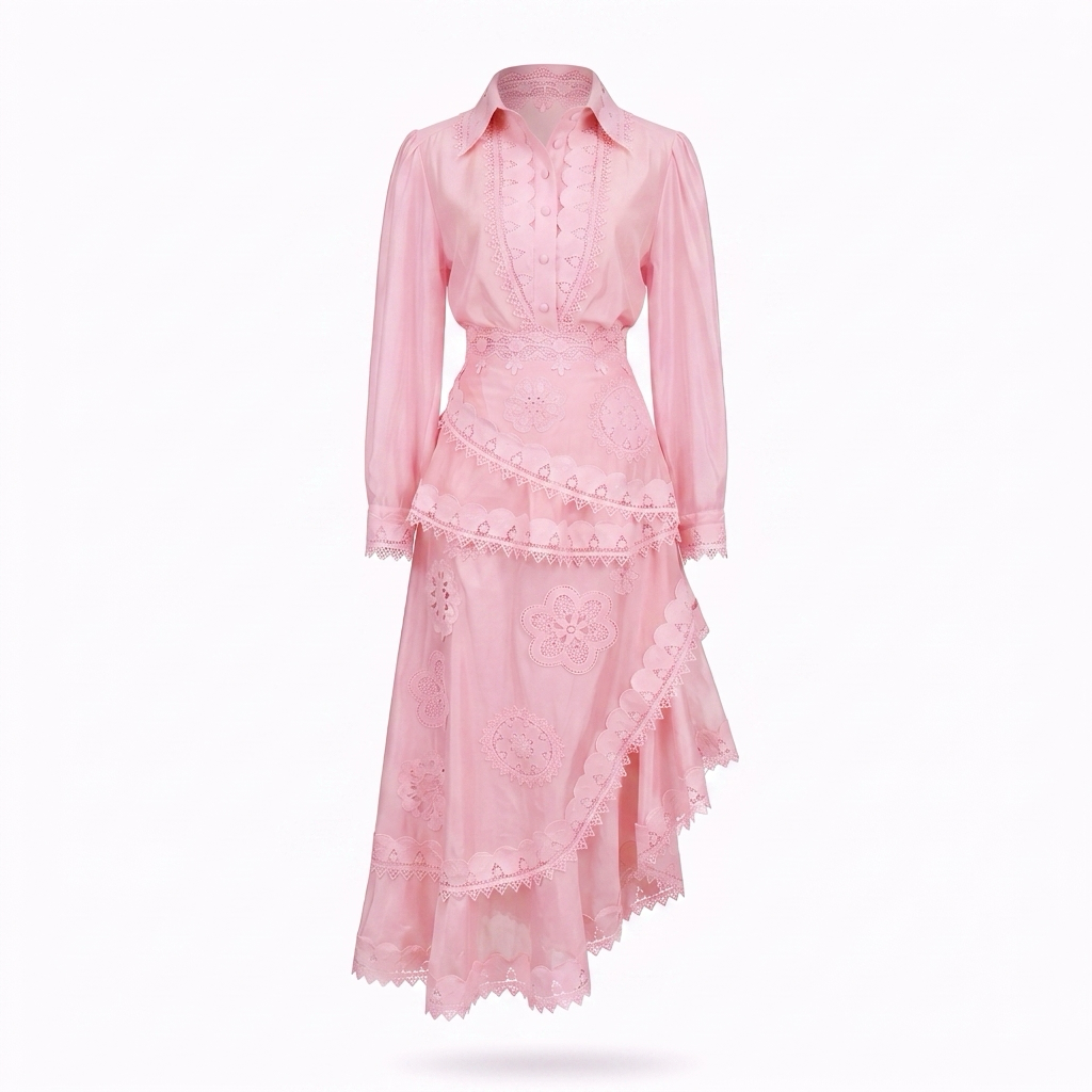 Pink elegant set