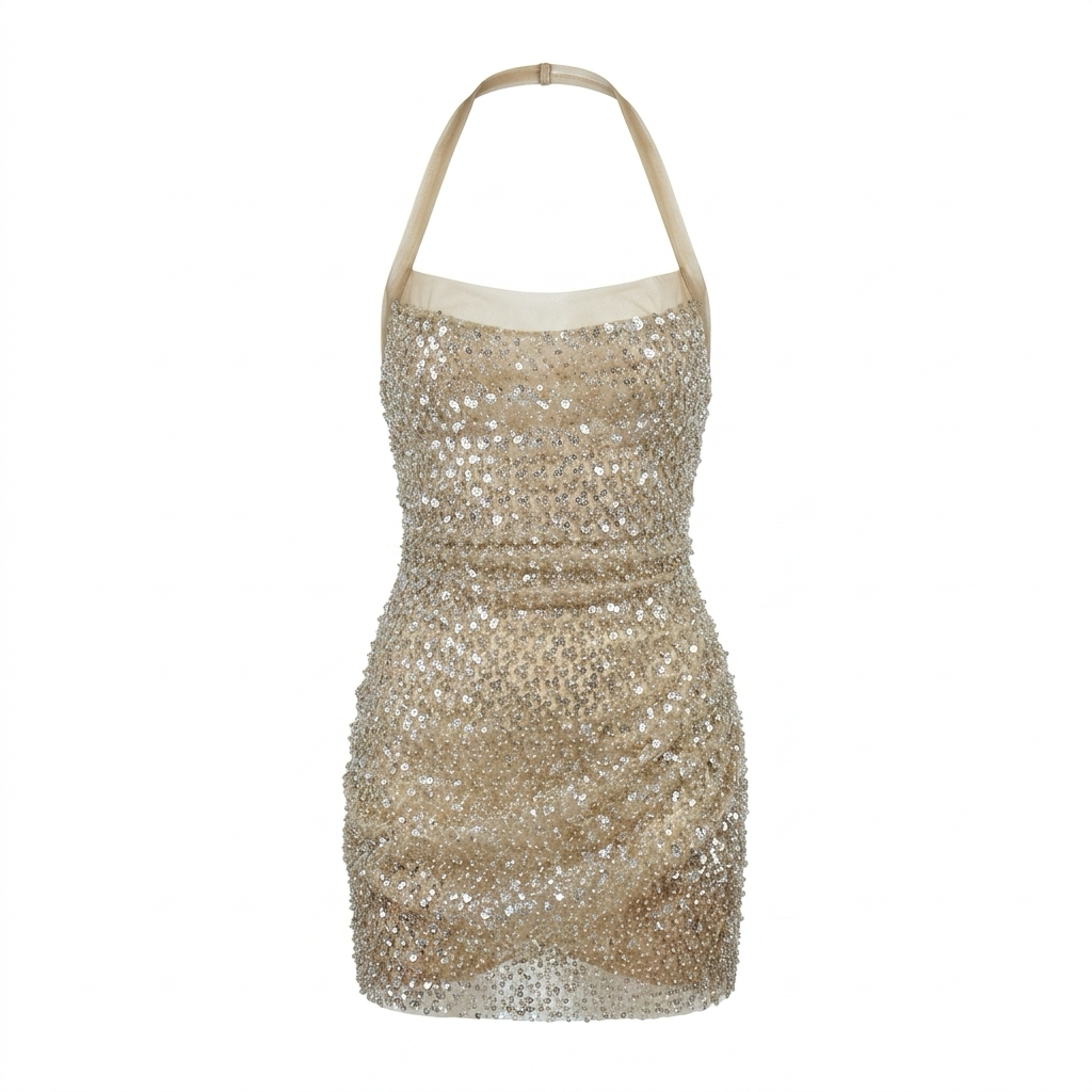 Shinny mini dress