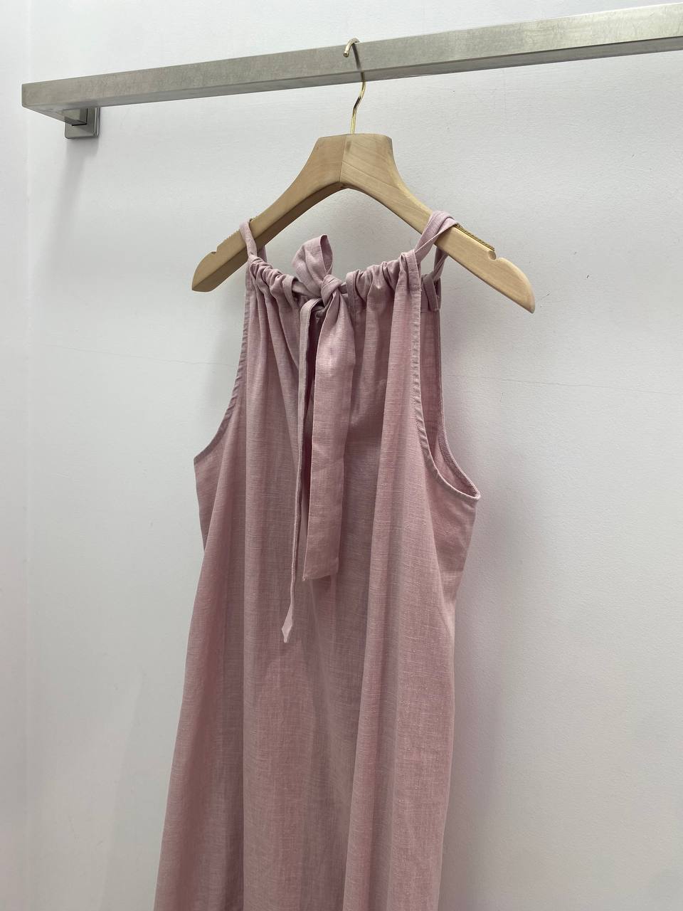 Linen sleeveless dress