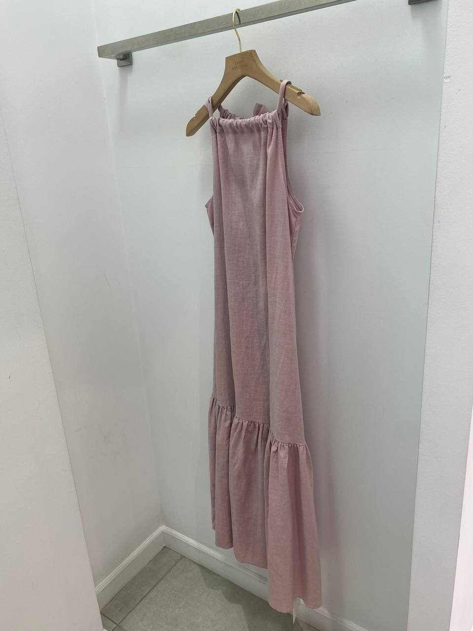 Linen sleeveless dress