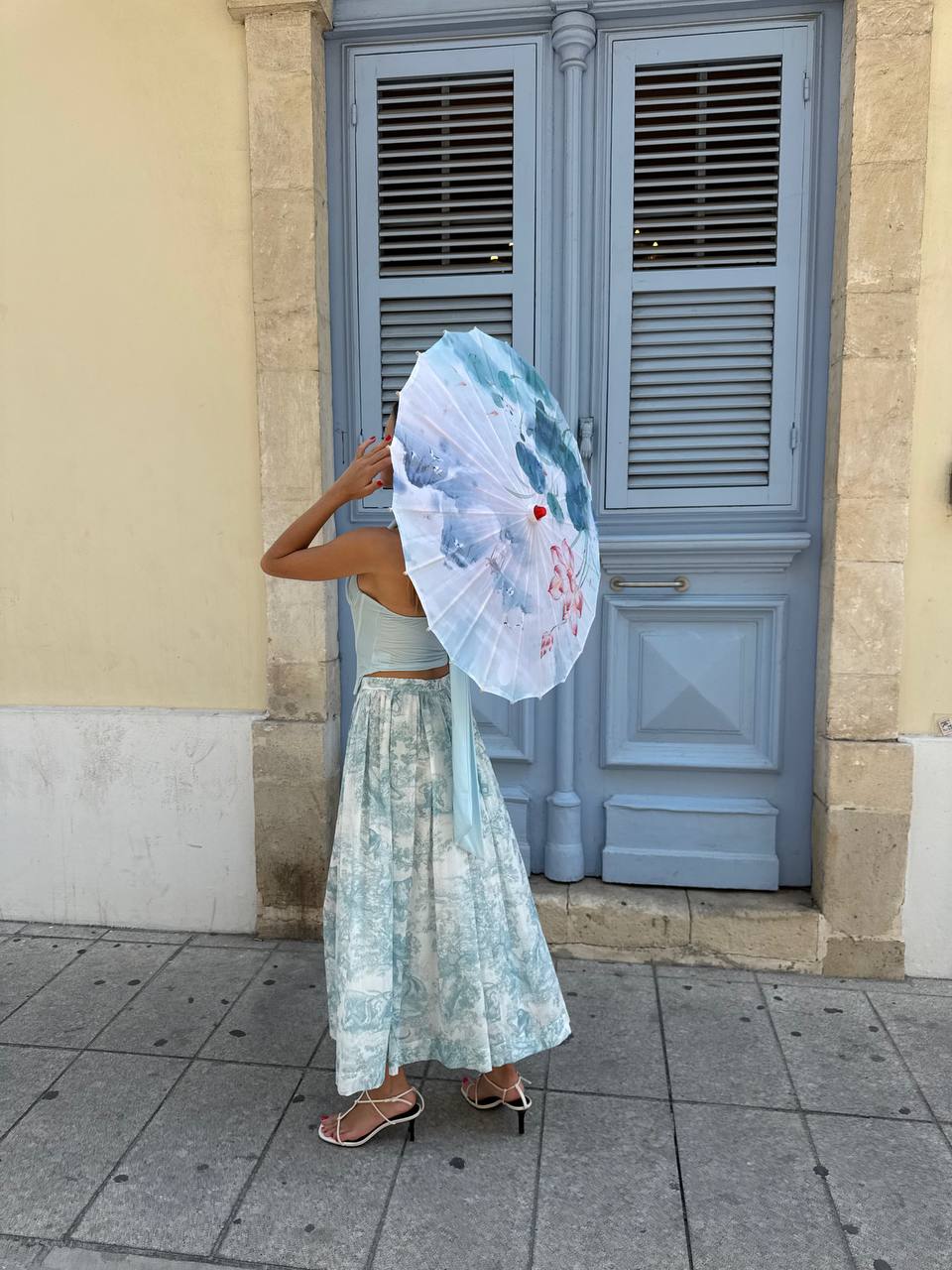 Flower  paper umbrella