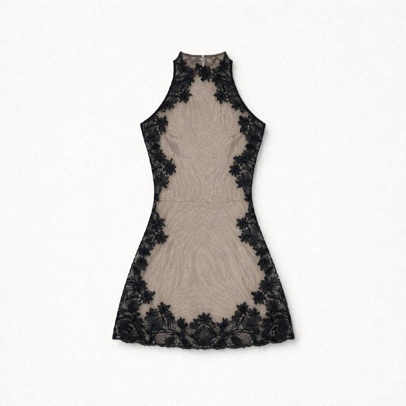 Sleeveless mini dress