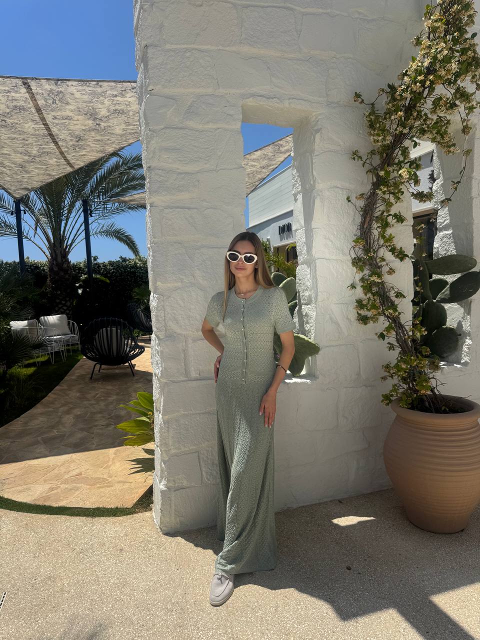 Maxi knitted  dress