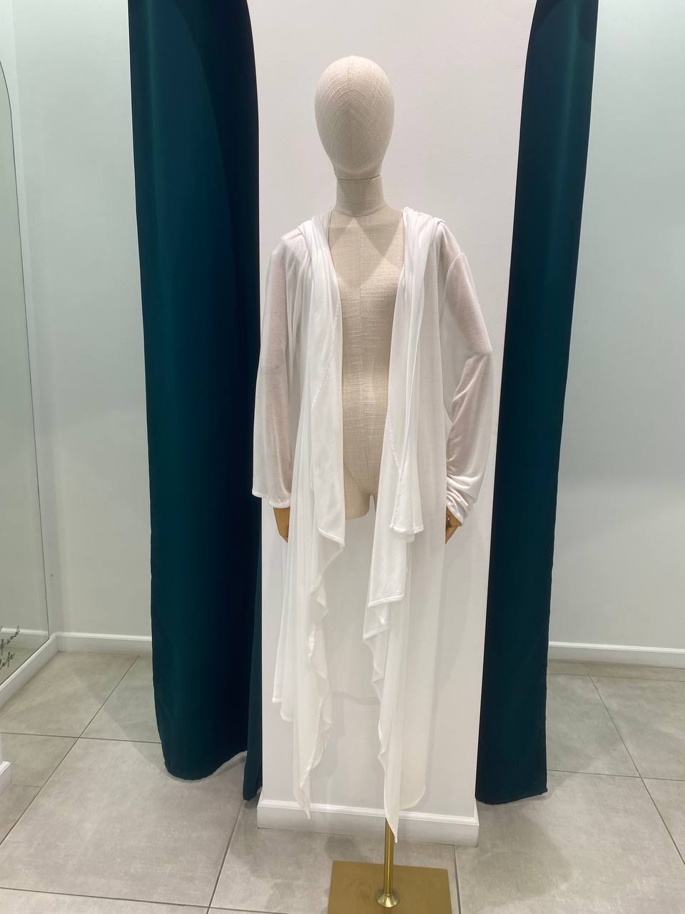White long sleeves cover up