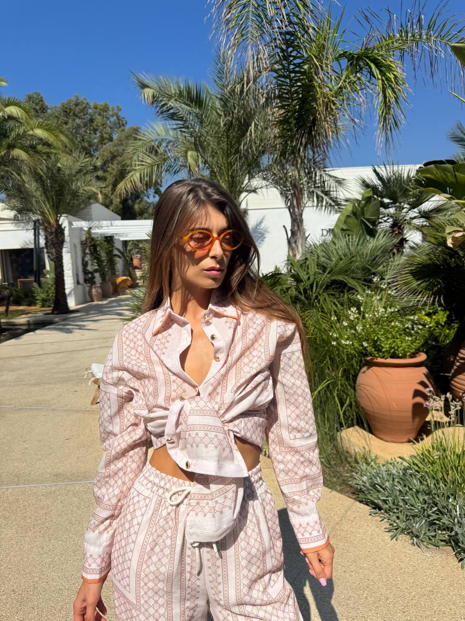 Patterned two-piece set