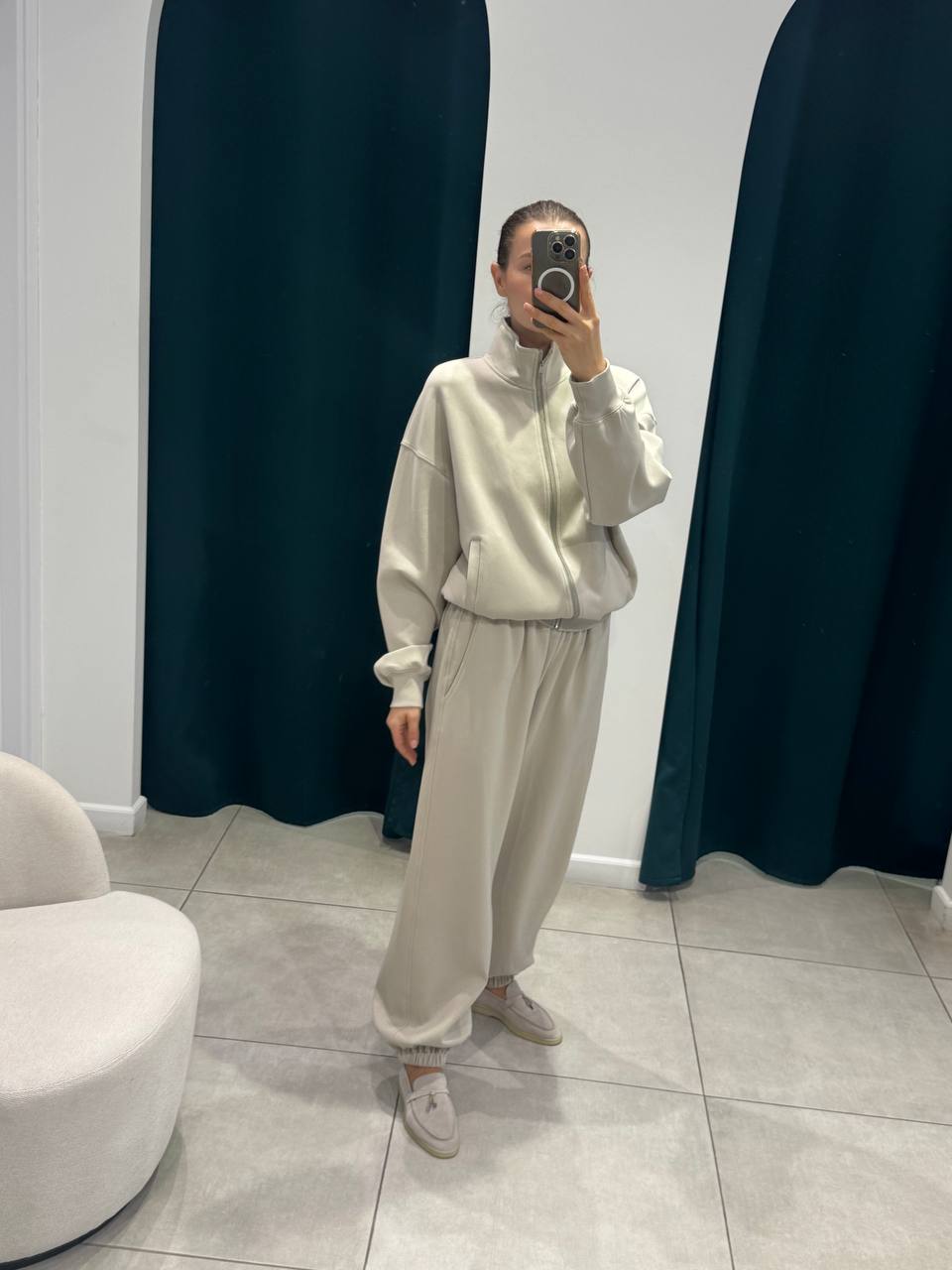 Off white  tracksuit set