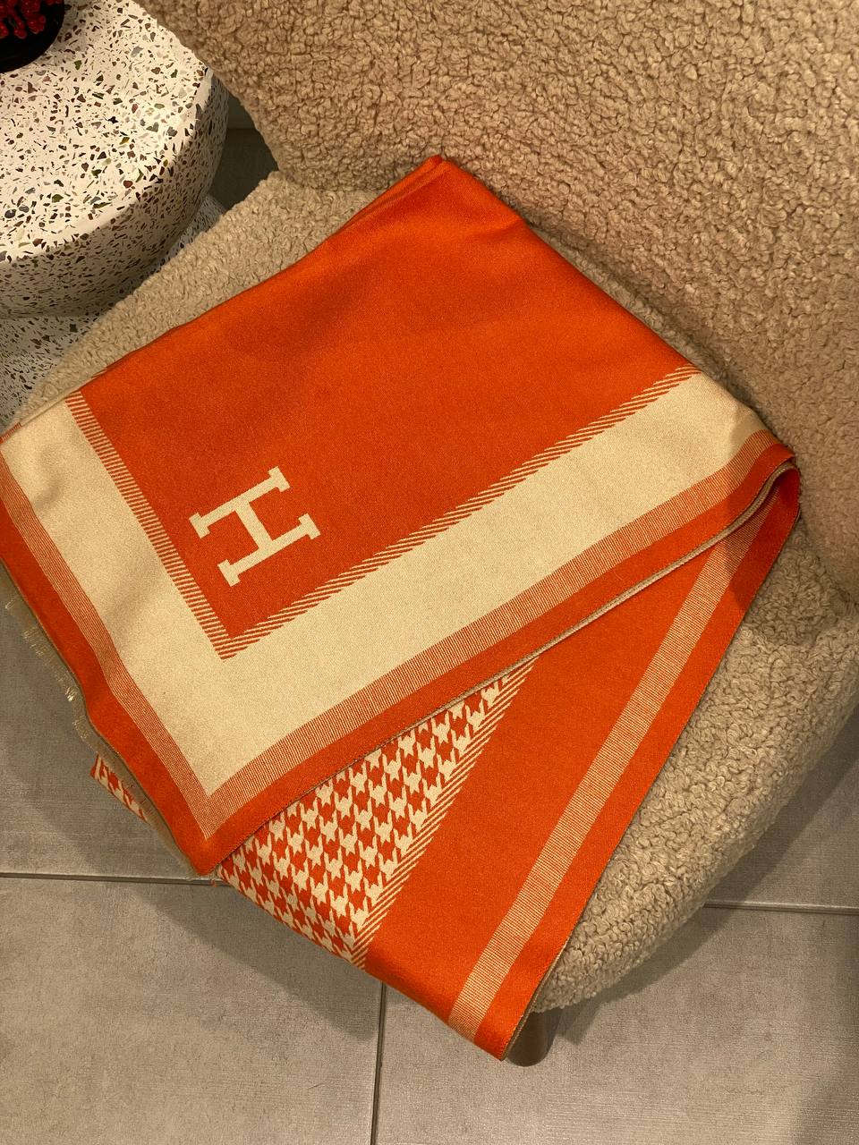 Orange scarf