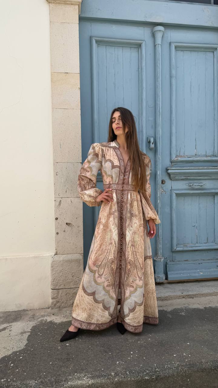 Bohemian midi dress