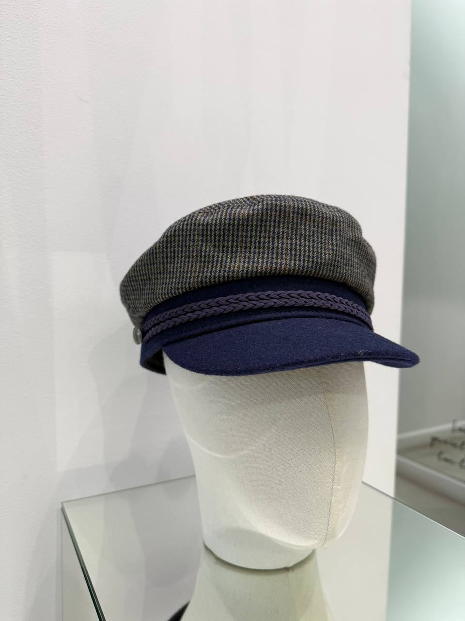 Beret hat blue