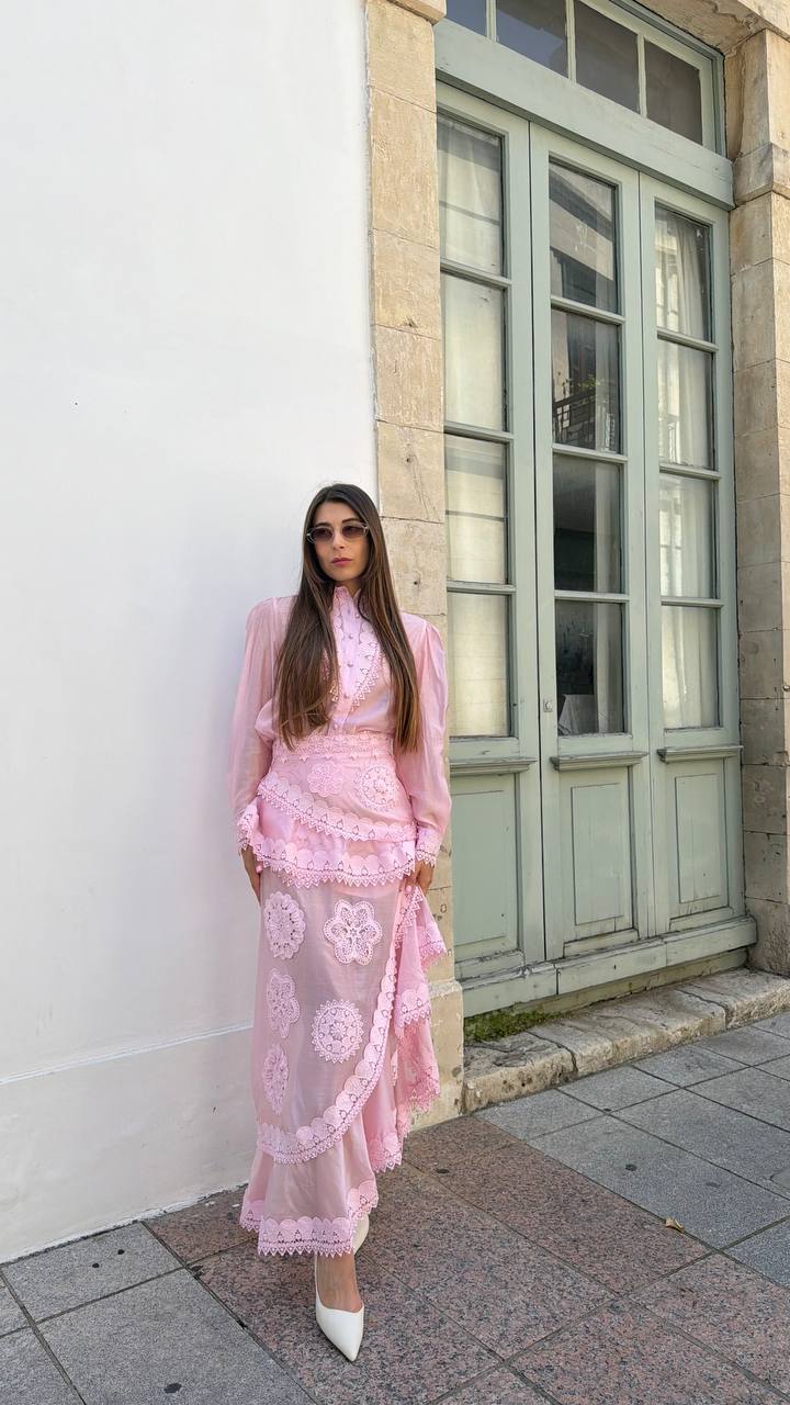 Pink elegant set