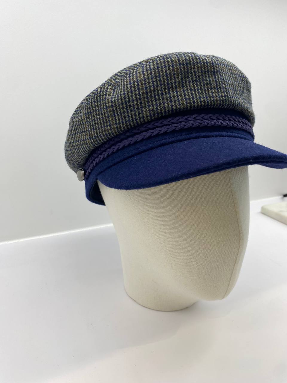Beret hat blue