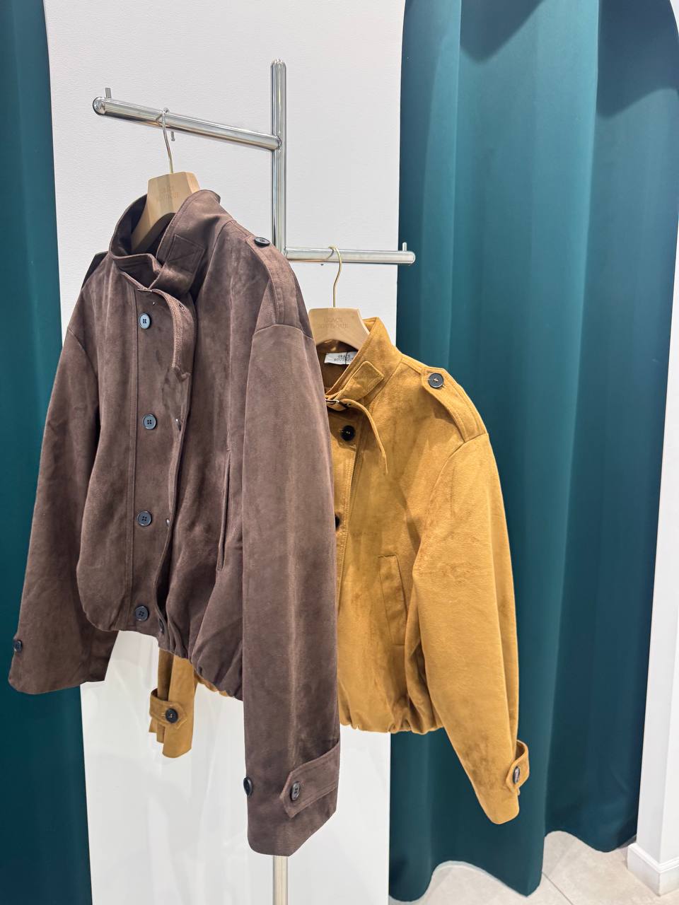 Mustard bomber jacket