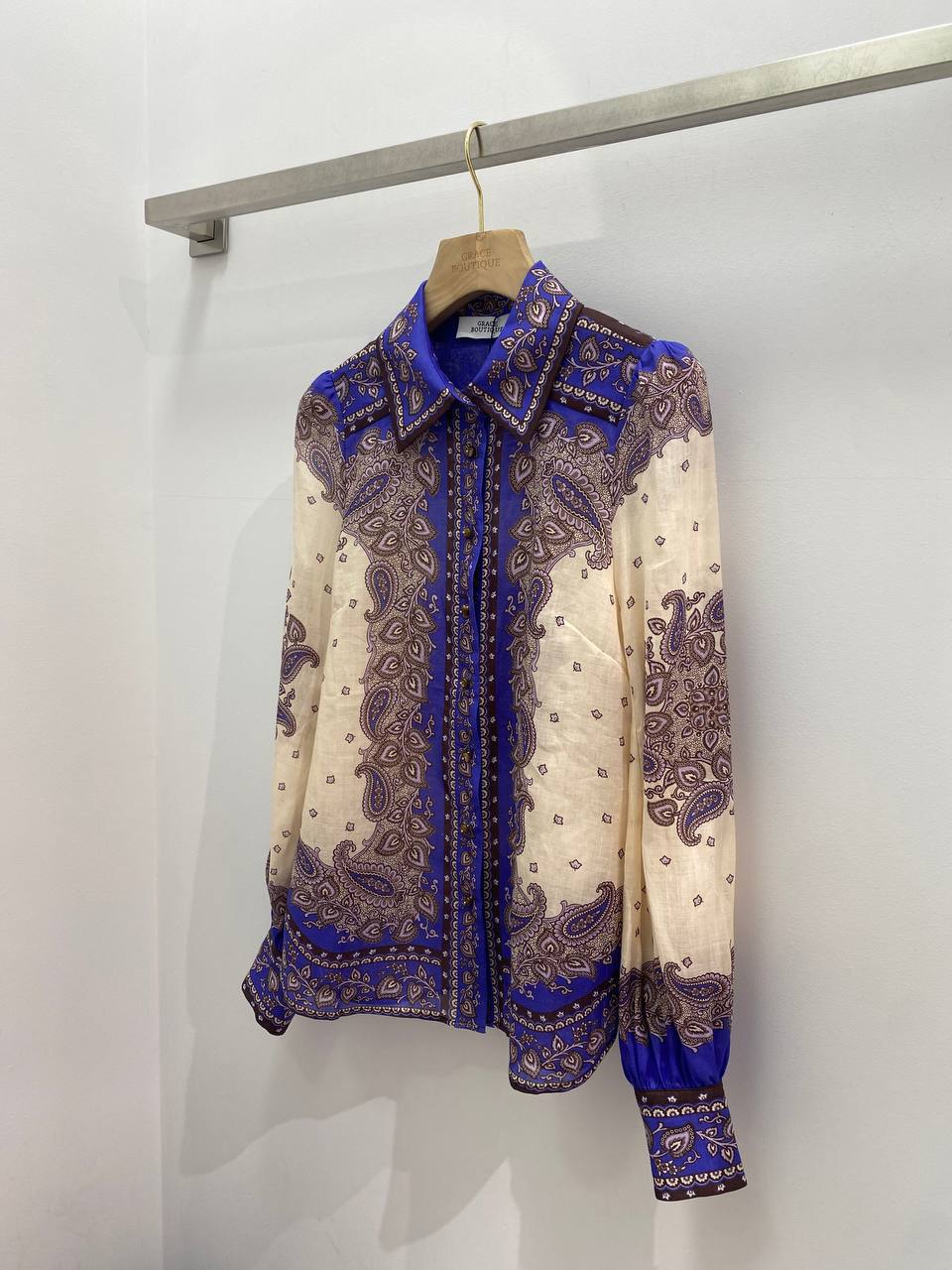 Printed long sleeves shirt